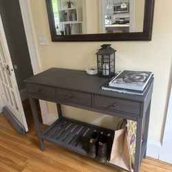 Mirror And Entry Shelf 