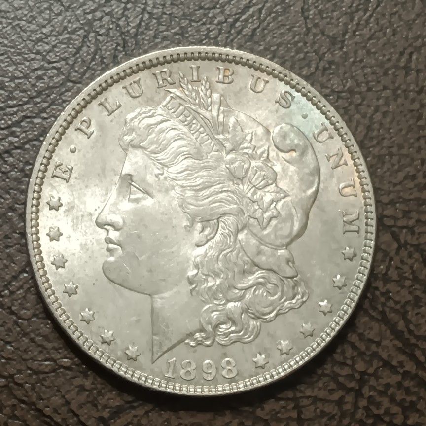 1898-P Morgan Silver Dollar