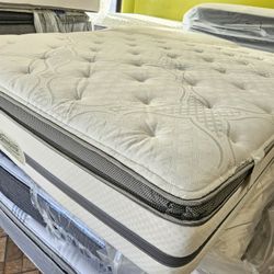 Mattress And Box Spring Queen Size 