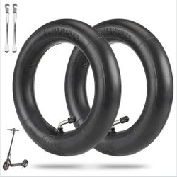 New Ulip (2 Pack) 8.5 inch Inner Tube Rear Wheel Bent Valve Stem 8.5", Black 
