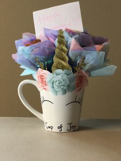 Unicorn Candy Bouquet