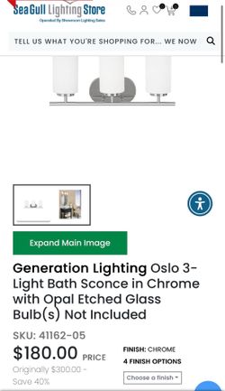 Bathroom lights