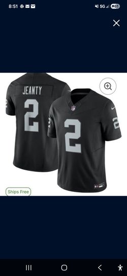 Raiders Jeanty Jersey $55 Ea Sm Med Large XL 2XL Firm On Price