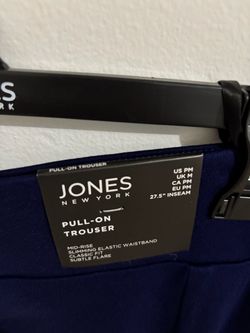 Jones New York Pull-On Trouser Navy