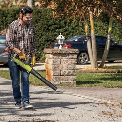 CORDLESS BLOWER - Sun Joe 24V-TB-LTE 24-Volt IONMAX Jet Blower Cordless Compact Turbine Leaf Blower 100-MPH