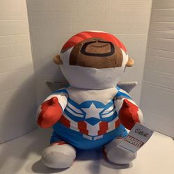 Captain America Sam Wilson Cuddleez Plush The Falcon and the Winter Soldier 22"