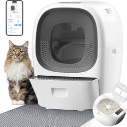 [New]LALA HOME Automatic Self Cleaning Cat Litter Box Smart App Controlled/Auto Refill