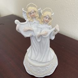 Christmas Angels Music Box