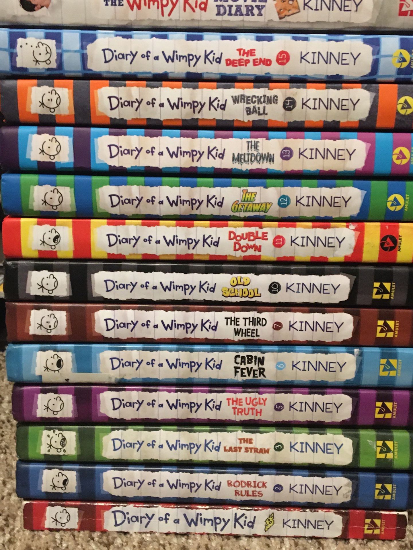 Diary of a Wimpy Kid Books (14)