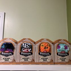 Fuggler Butt Ugly Pets Lot of 4 – Funny Ugly Monster Plush – New in Box