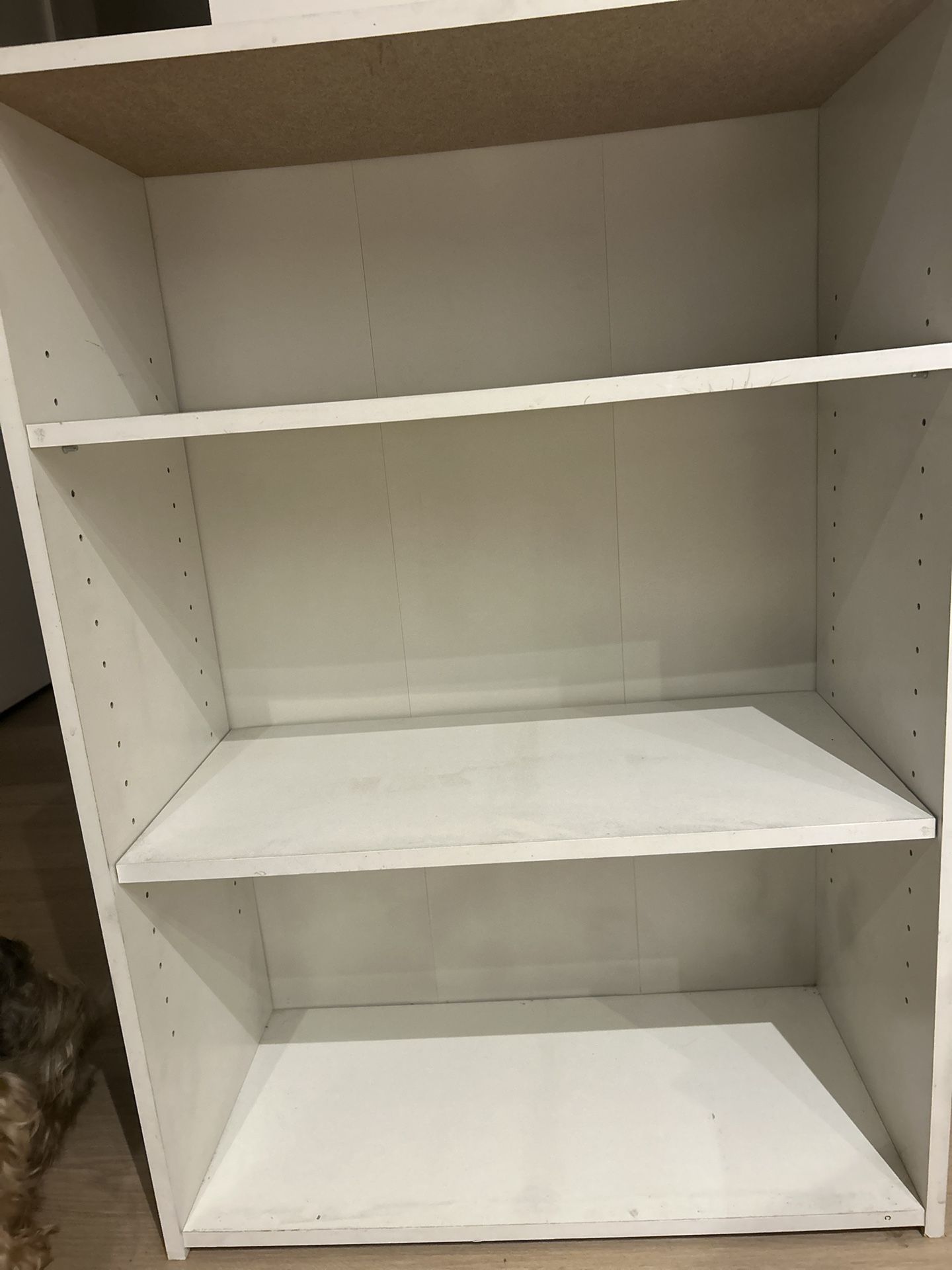 Must Go ASAP- White Bookcase