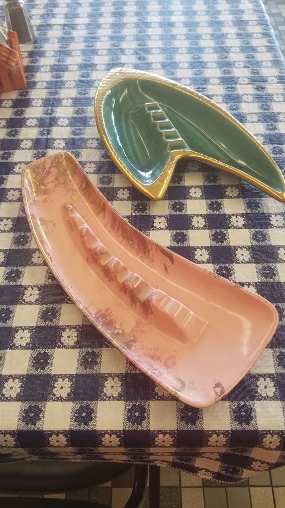 Vintage candy dish or ashtray...63 years old . $5 each