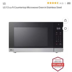 LG Microwave 1200W New In Box