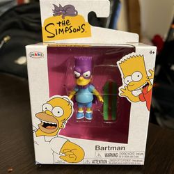 The Simpsons Bartman 2.5” figure JAKKS Pacific Walmart Exclusive