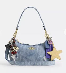 Coach denim small purse