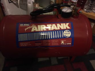 Portable air tank