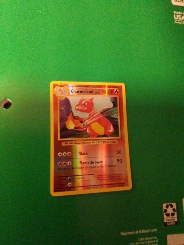 Charmelon Pokemon Card