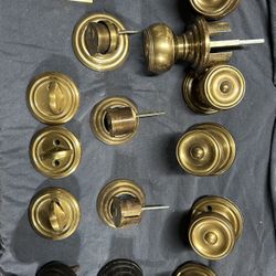 Emtek Waverly Brass Doors Knobs & Parts 