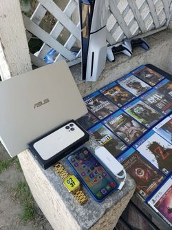 Gaming Laptop Apple watch Iphone 13 pro Max & PS5 Slim combo Trade all for Car truck from 2000s & Up for all my electronics combo