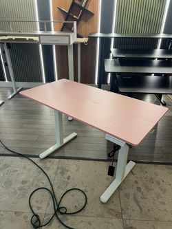 Pink Standing Desk Brand New
