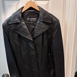 LEATHER JACKET (Ladies XL) (Location: WESTON)