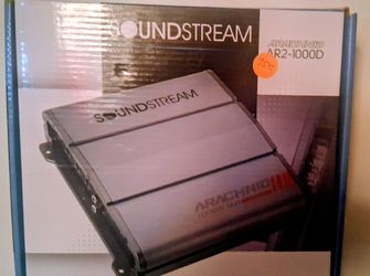 Soundstream 1000 watts 2 Ch Amplifier Brand New In The Box