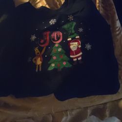 2 Womens Festive Shirts Both Size L