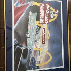 Fins And Fries By Royce Deans Framed Numbered Art 140/350