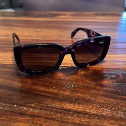 Quay Australia Sunglasses, Yada Yada, Storm Tortoise Frame, Smoke Lens, Polarized 