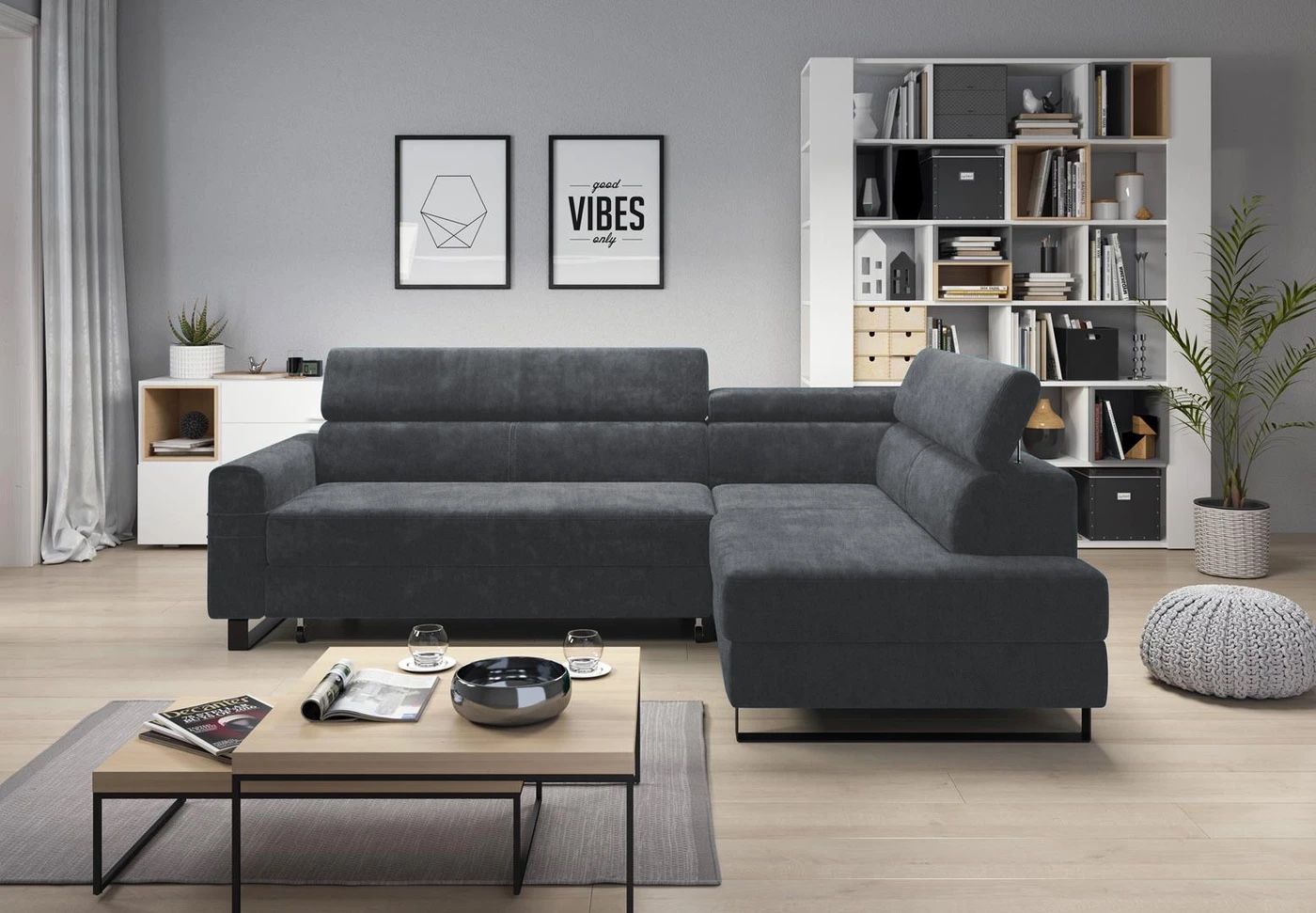 Sectional Neo with Sleeper and Storage