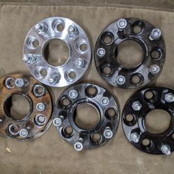 Assorted Wheel Spacers. $75 Or Best Offer