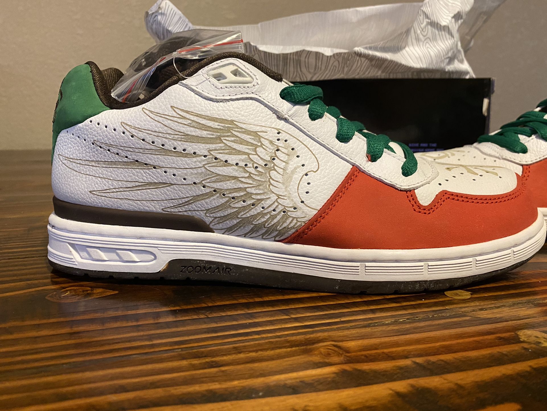 Nike SB Paul Rodriguez PROD Zoom Air Elite “Cinco De Mayo” - Size 10 Nike Zoom Air Paul Rodriguez 1 Sneakers | Flight Club main image 2