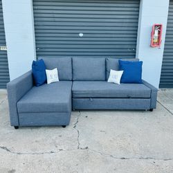 Reversible Sectional Sleeper Sofa Bed