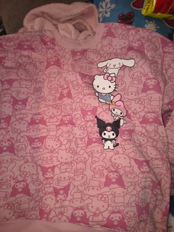 Pink Hello Kitty and friends sweatshirt