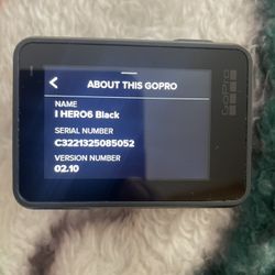 GoPro Hero Hero 6 Black + Accessories