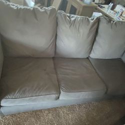 Grey 3-Seat Couch