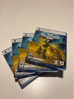 HELLDIVERS 2 - PS5 PlayStation 5 LOT OF 4 SEALED COPIES
