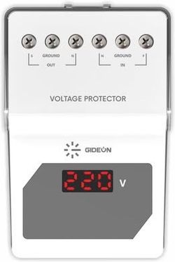 Wiring Voltage & Surge Protector,Adjustable Over/Under Voltage & Delay Time for Appliance,30A 6600W