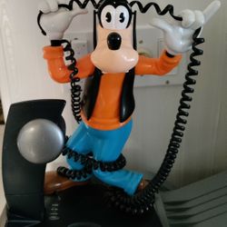 Disney Goofy Cordless Animated Talking Telephone