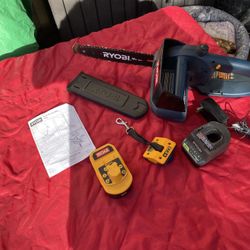 Ryobi Chainsaw With Battery And Charger $100
