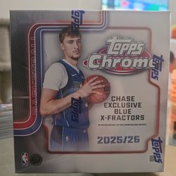 2025-26 Topps Chrome Basketball mega box