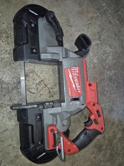 18 volts dip cut Milwaukee Fuel Band Saw For Sale Works Great