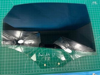 2008-2015 AUDI A4 REAR RIGHT Door Window Glass  OEM