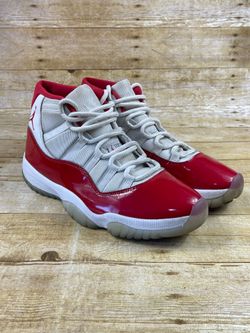 Air Jordan 11 Cherry Red Men's Sneakers Size 11.5 - Missing Insoles READ
