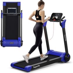SuperFit Compact Treadmill (Bluetooth) - Foldable
