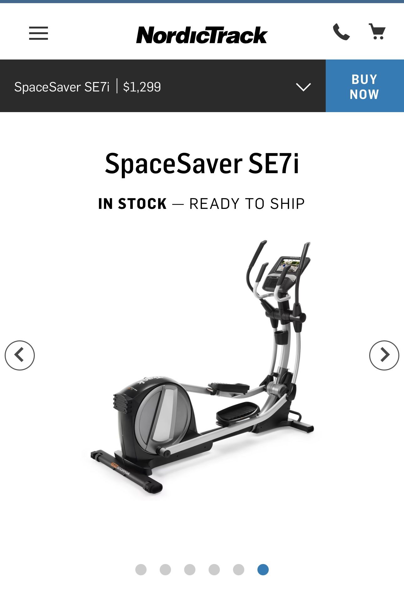 Elliptical Nordictrack