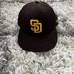 Padres Fitted Hat Size 7