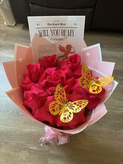 Flowers/ Flores/ Valentines Bouquet 