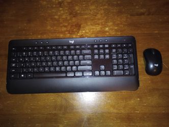 Logitech keyboard and mouse combo