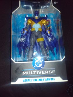 DC multiverse azreal batman armor (star wars,black series,marvel legends, transformers